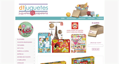 Desktop Screenshot of dtjuguetes.com